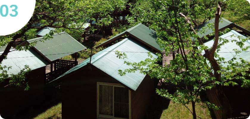 長年愛されるキャンプ施設