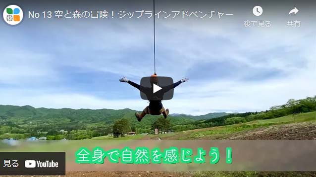 空と森の冒険! ジップラインアドベンチャー